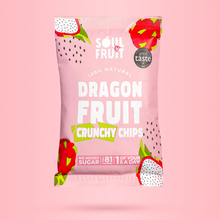 Load image into Gallery viewer, Dried Dragon Fruit Crunchy Chips (10 Bags)
