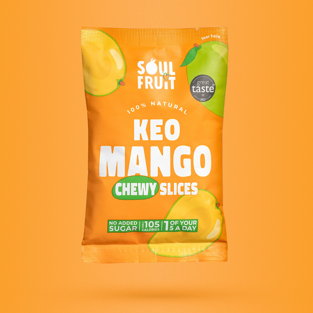 Dried Keo Mango Chewy Slices (10 Bags)