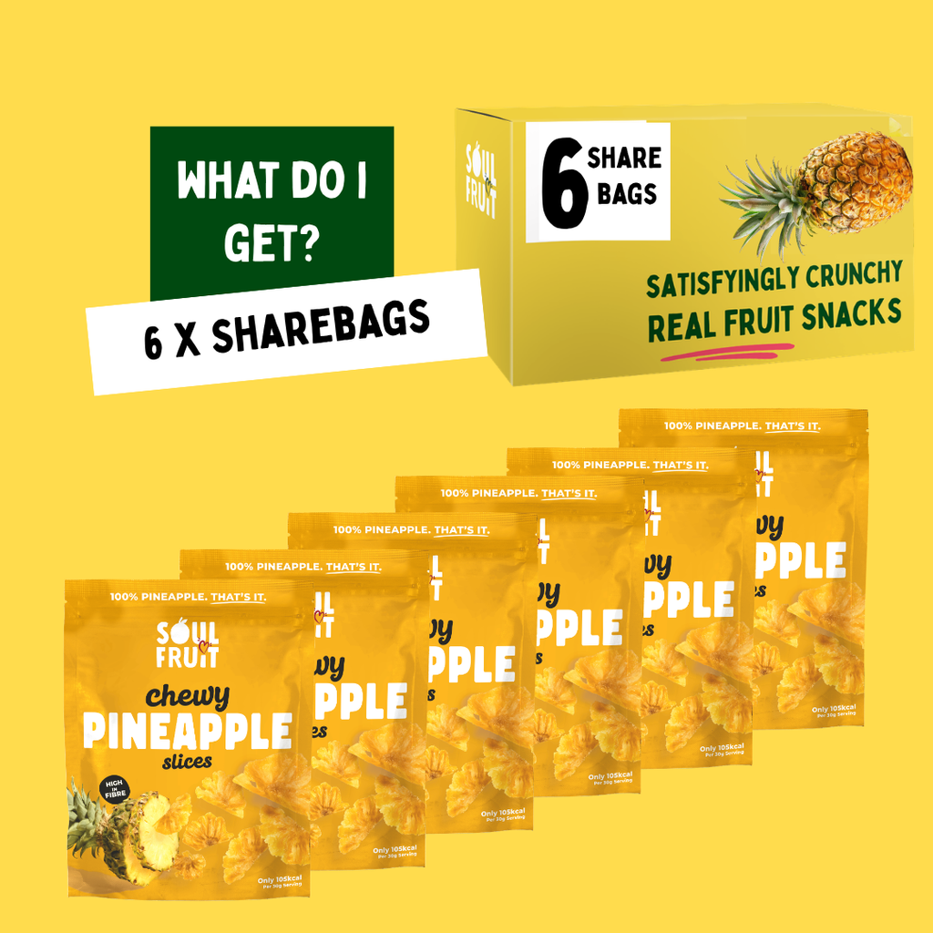 Chewy Pineapple Slices Sharebag (6 bags)