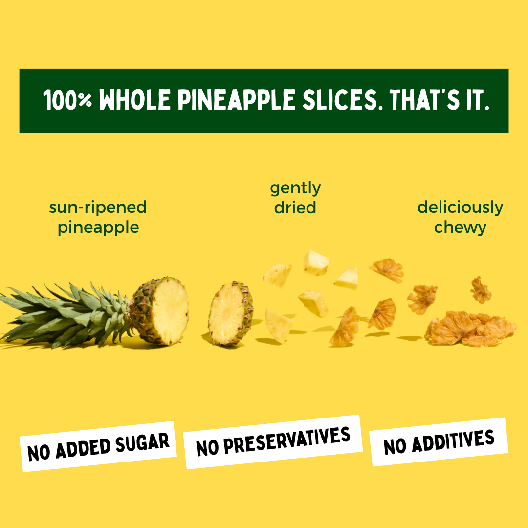 Chewy Pineapple Slices Sharebag (6 bags)