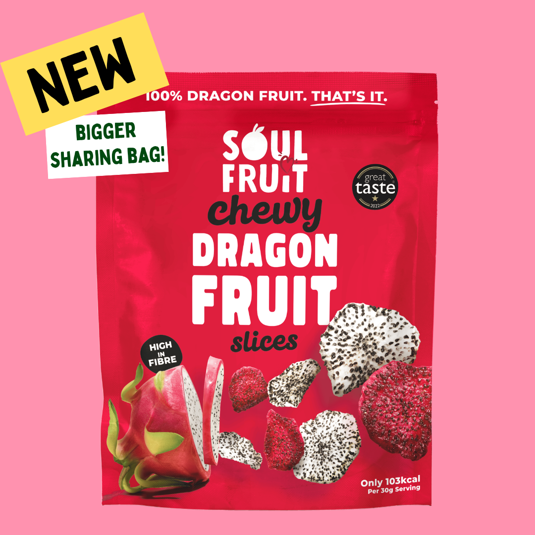 Chewy Dragon Fruit Slices Sharebag (6 bags)
