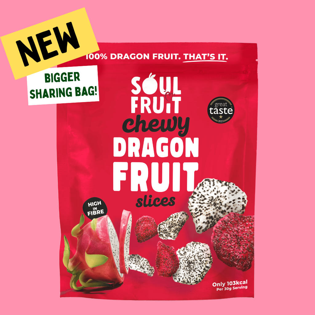Chewy Dragon Fruit Slices Sharebag (6 bags)
