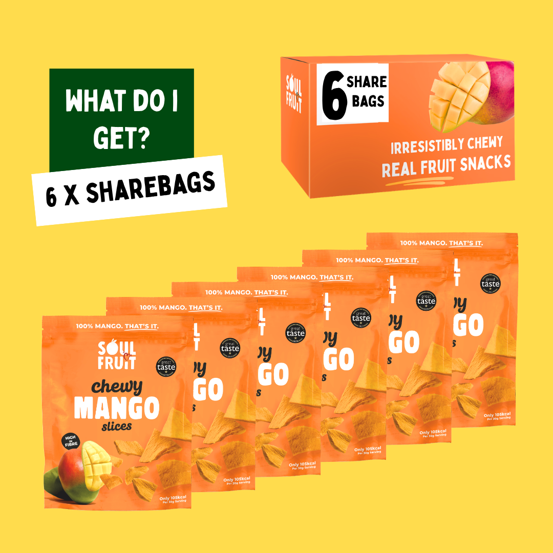 Chewy Mango Slices Sharebag (6 bags)