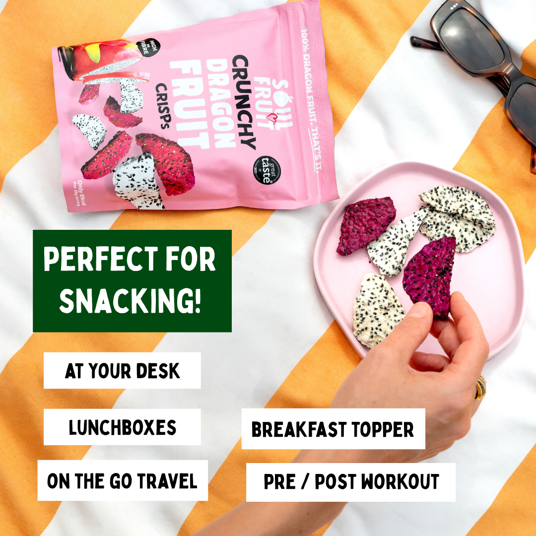 Crunchy Dragon Fruit Crisps Sharebag (6 bags)