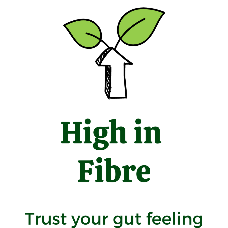 High in Fibre - trust your gut feeling