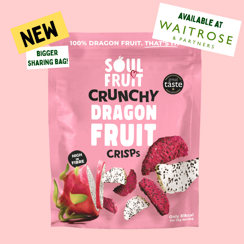 Crunchy Dragon Fruit Crisps Sharebag (6 bags)